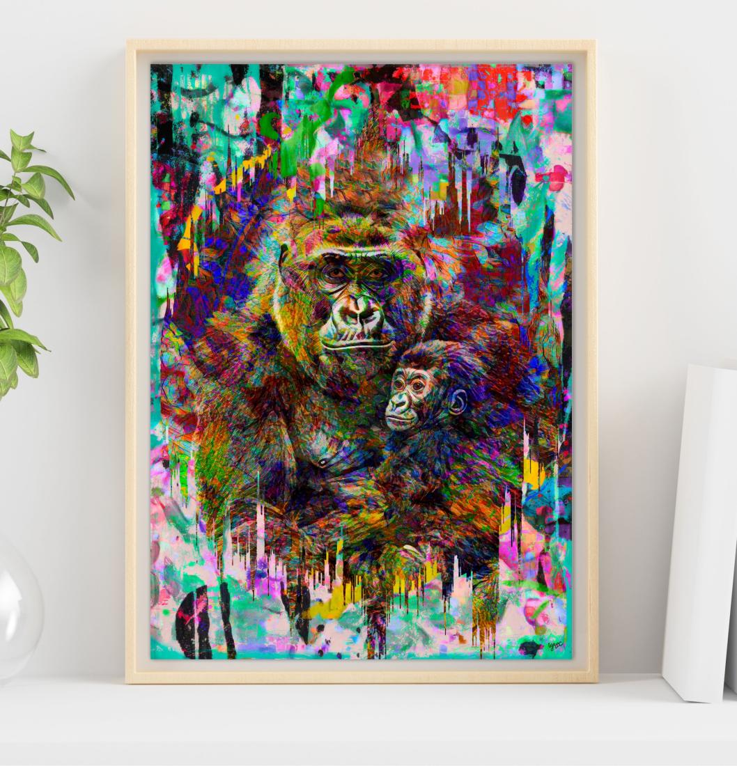 Le gorille et le petit GP