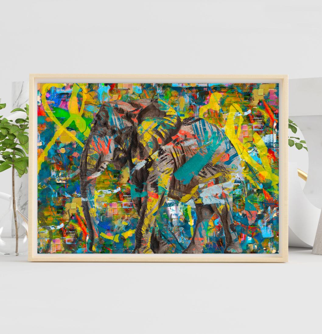 L'éléphant ultra pop